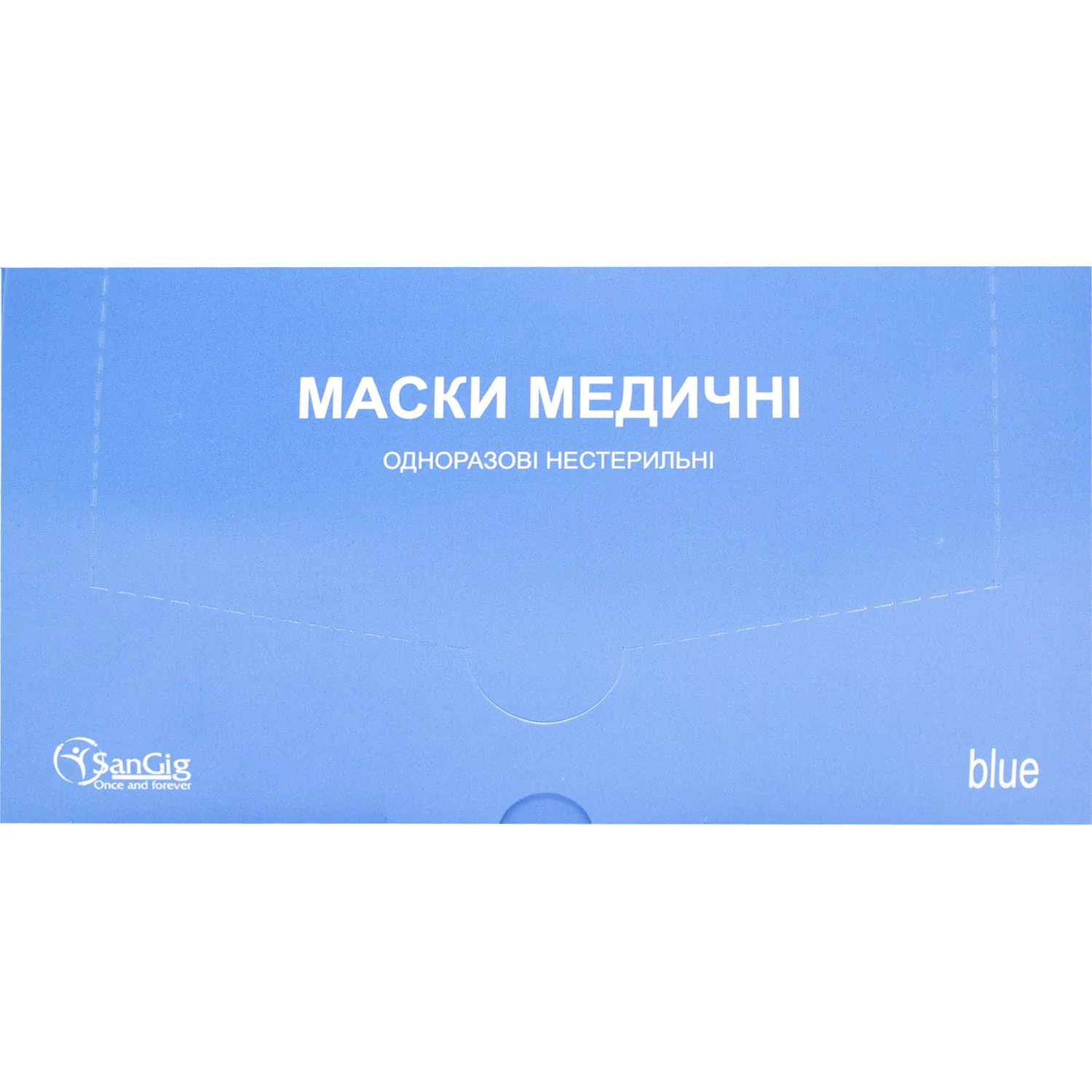 Маска медична Sangig одноразова нестерильна, 50 шт.