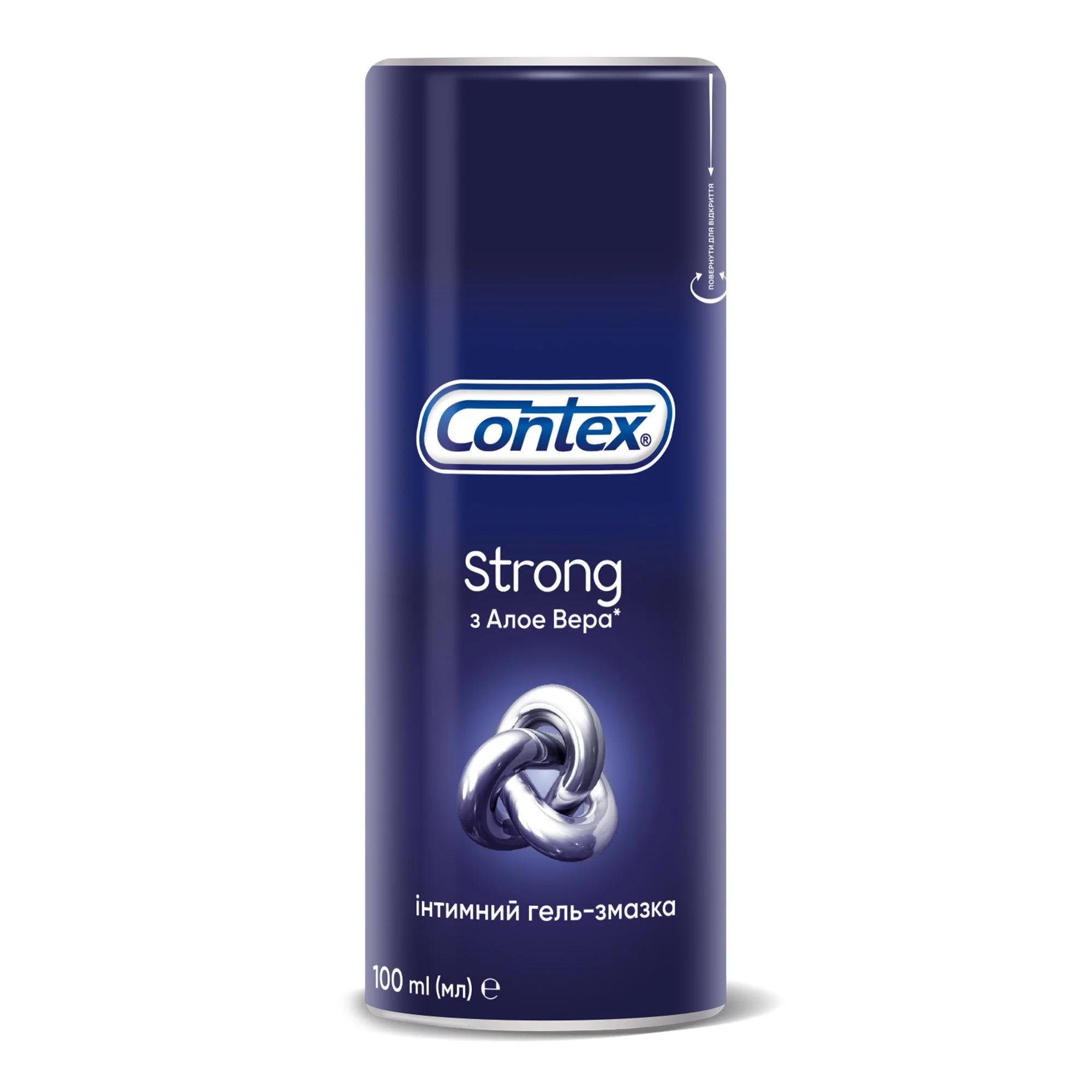 Гель-змазка Contex (Контекс) Strong з регенеруючим ефектом, 100 мл