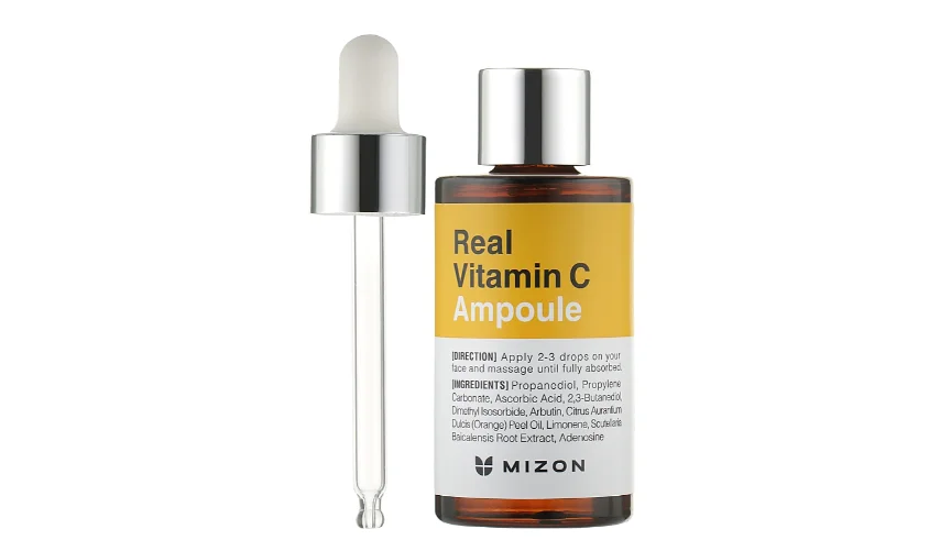 Сироватка для обличчя Mizon (Мізон) Real Vitamin C Ampoule освітлююча, 30 мл