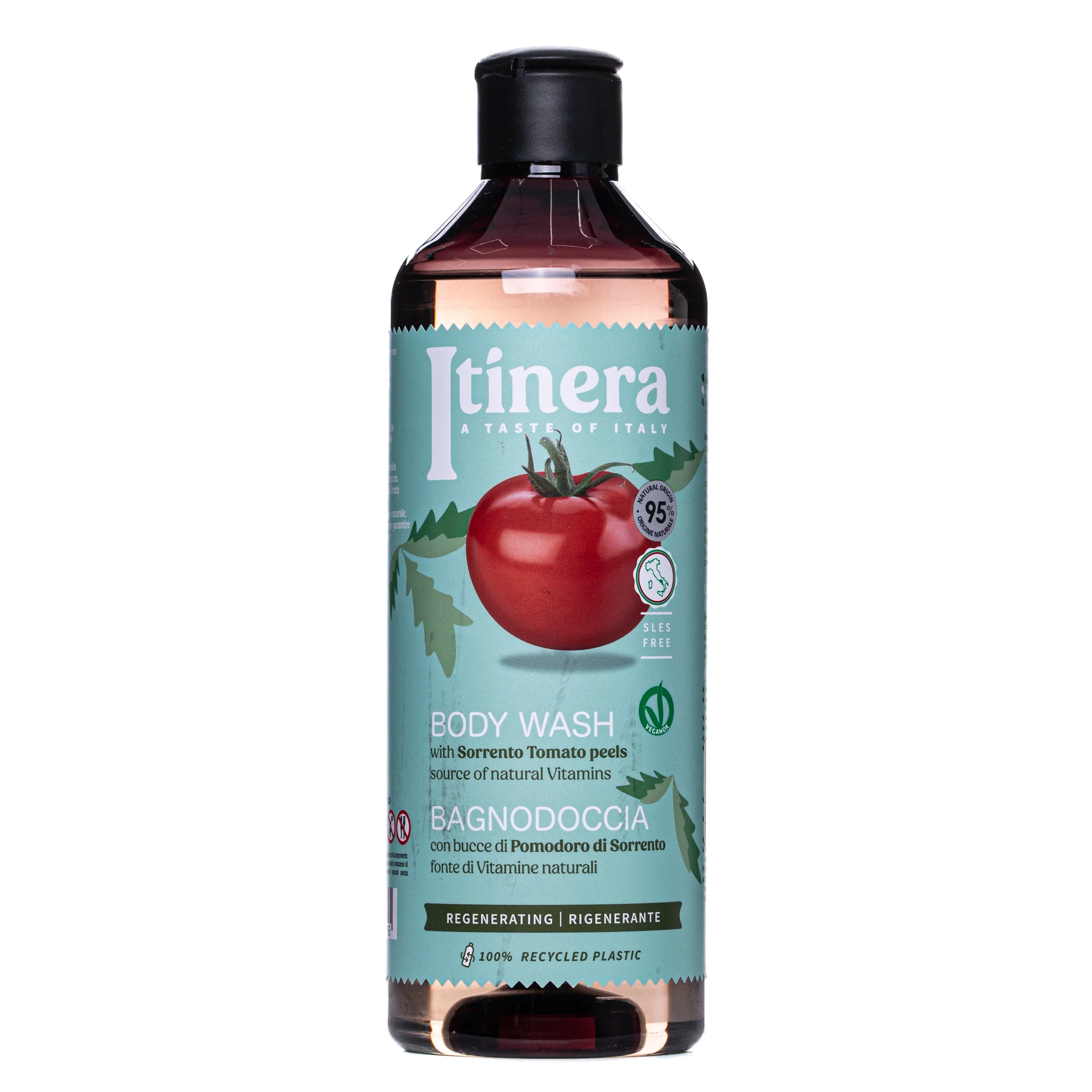 Гель для душу Itinera (Ітінера) з томатами, 370 мл