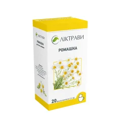 Ромашка у фільтр-пакеті по 1,3 г, 20 шт.