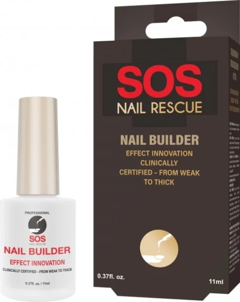 Засіб для нігтів SOS Nail Rescue (Сос Нейл Рескю) відновлювач пошкоджених нігтів, 11 мл