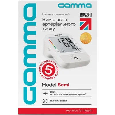 Тонометр Гамма (Gamma) модель Фоджен Семі (4Gen Semi) напівавтоматичний