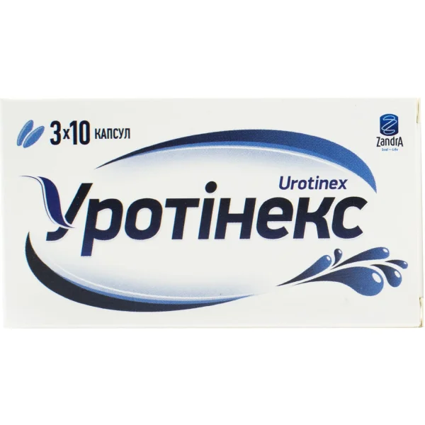 Уротинекс капсулы по 425 мг, 30 шт.