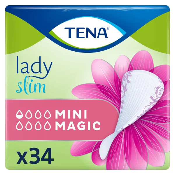 Прокладки урологические Tena (Тена) Lady Slim Mini Magic, 34 шт.