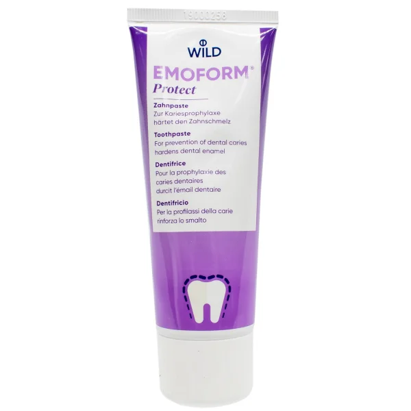 Зубна паста Емоформ (Emoform) захист від карієсу з фтором, 75 мл