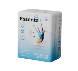 Підгузники для дорослих Essenta+ (Ессента+) Normal розмір L, 10 шт.