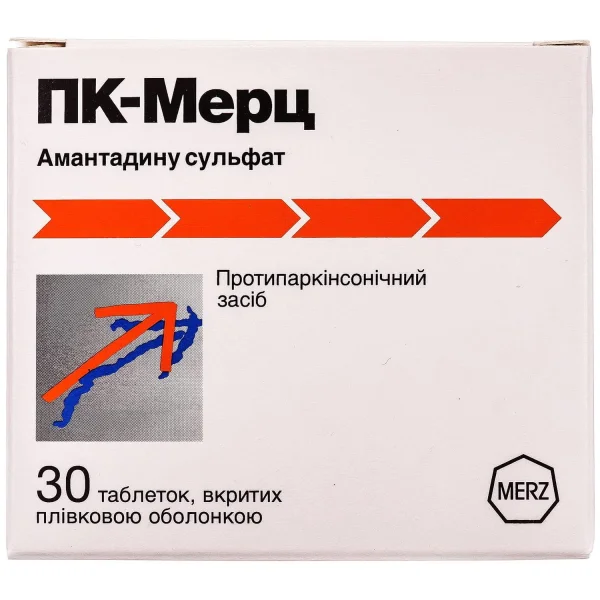  ПК-Мерц таблетки вкриті плівковою оболонкою по 100 мг, 30 шт