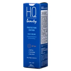 Крем для лица H.Q. (Аш Кью) Beauty Protecrion Edition хронозащита и питание SPF+50, 50 мл