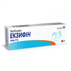 Екзифін гель 1%, 15 г.