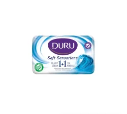 Мило Duru (Дуру) Soft Sensations 1+1 морські мінерали 90 г, 4 шт.