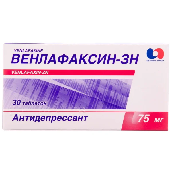 Венлафаксин-ЗН Таблетки По 75 Мг, 30 Шт.: Инструкция, Цена, Отзывы.