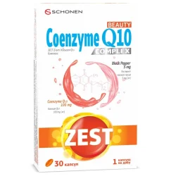 Зест (Zest) Б'Юті Коензим Q10 Комплекс, капсули 30 шт.