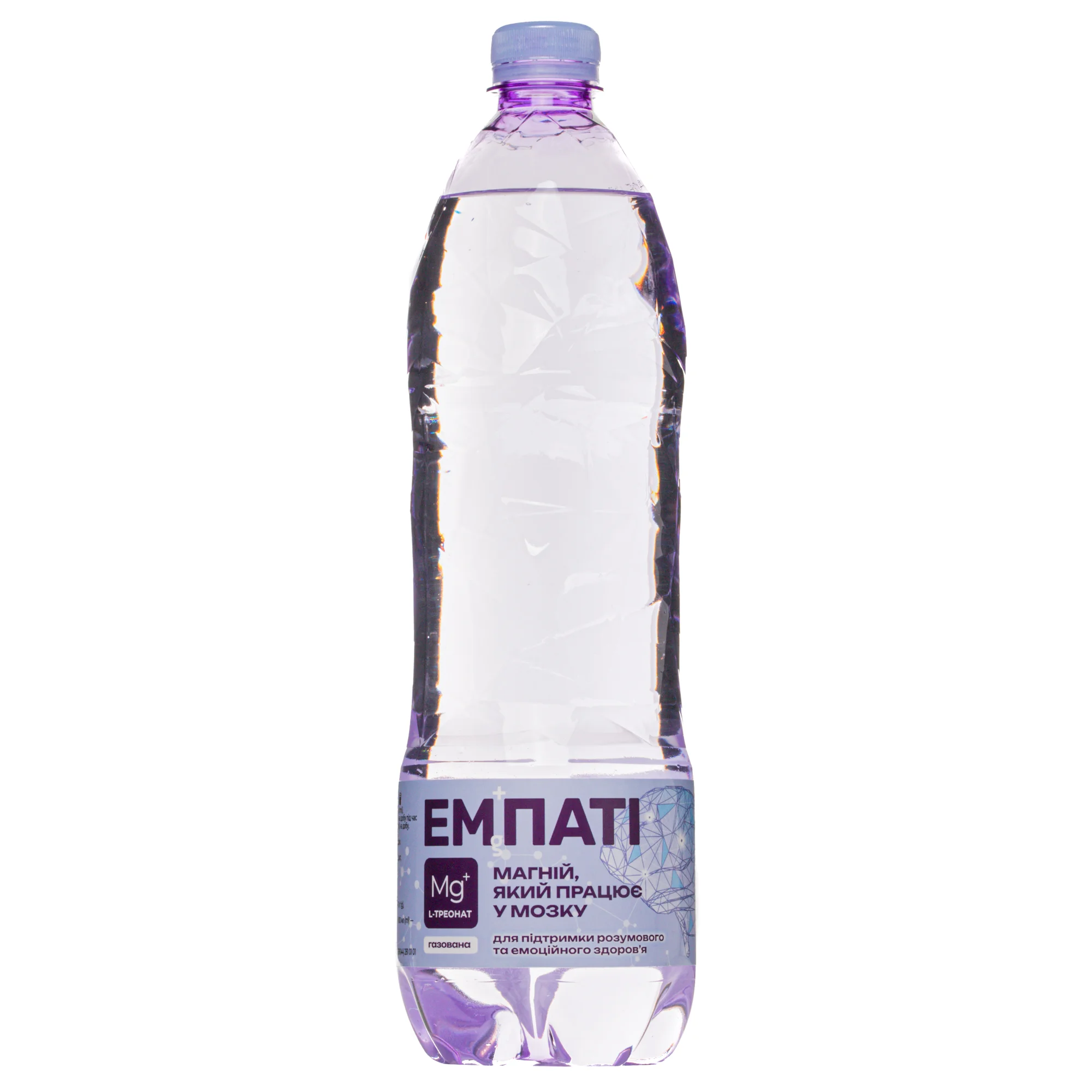 Емпаті вода з магнієм L-треонатом газована, 1000 мл