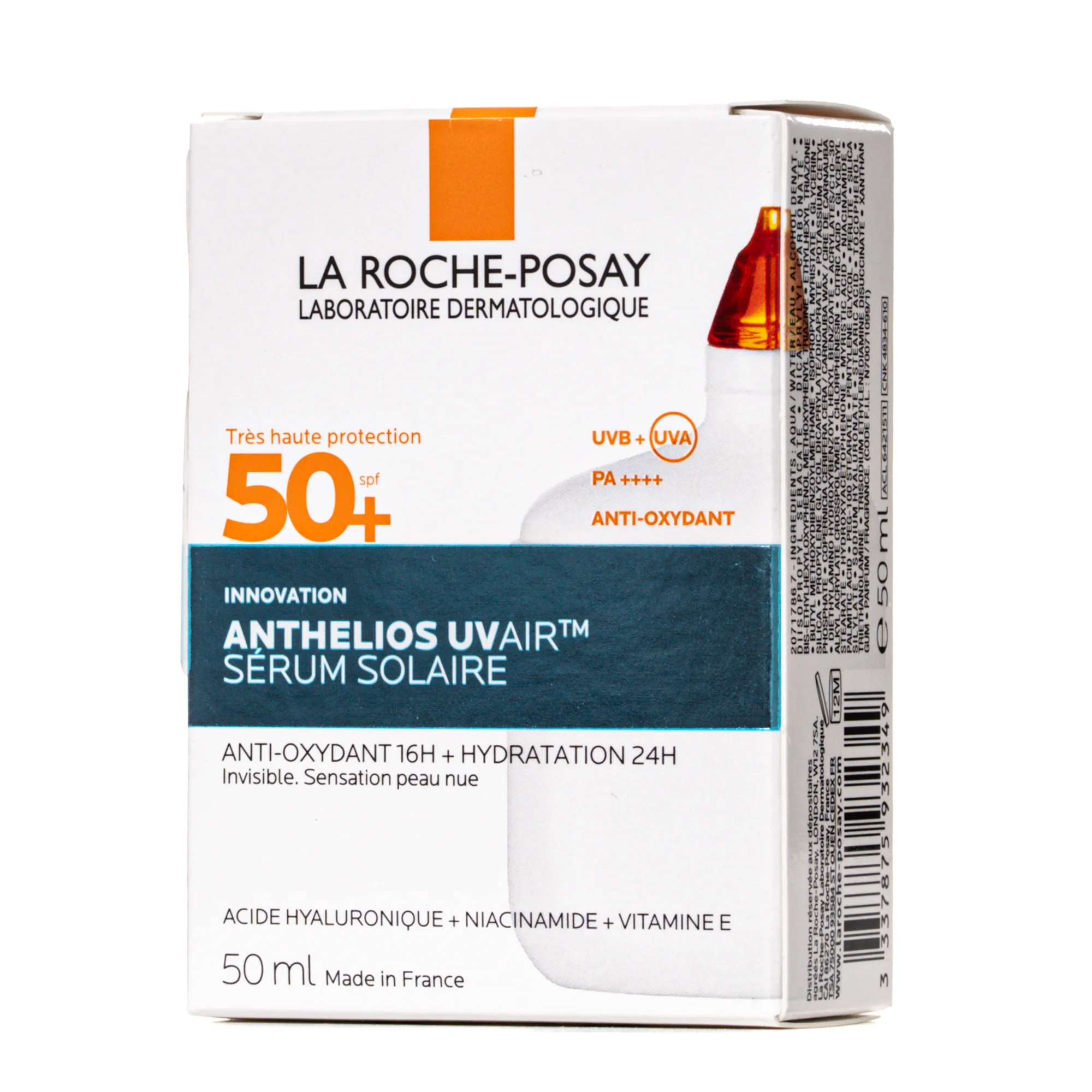 Сироватка для обличчя La Roche-Posay (Ля Рош) Anthelios UV Air сонцезахисна зволожувальна SPF50+, 50 мл