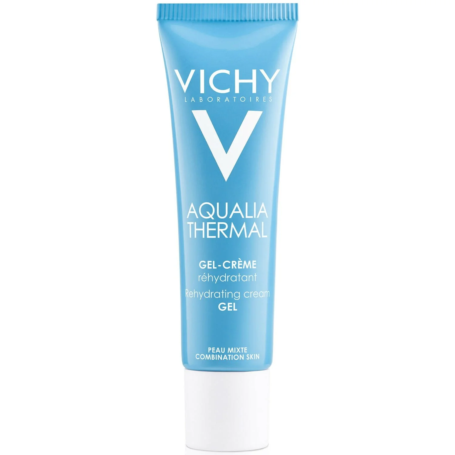 Гель-крем для обличчя Vichy (Віши) Aqualia Thermal (Аквалія Термаль) для глибокого зволоження для нормальної та комбінованої шкіри, 30 мл
