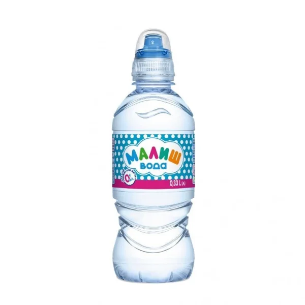 Вода питьевая Малыш детская спорт, 0,33 л