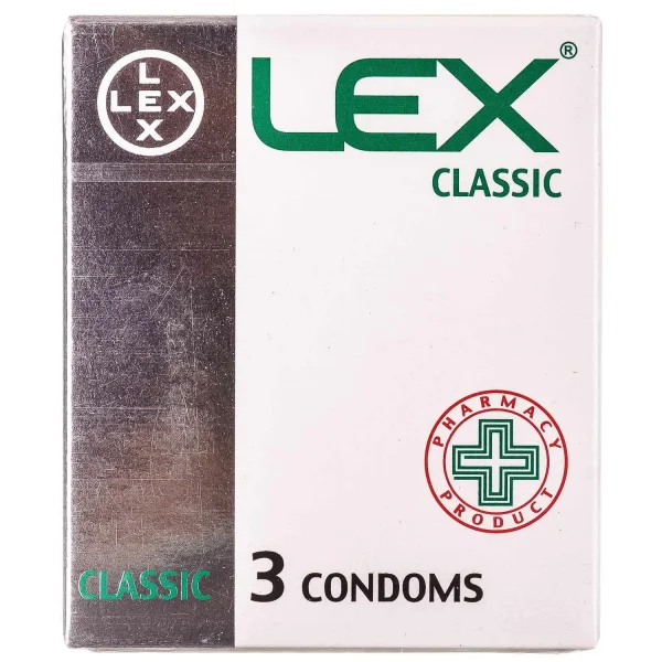 Презервативи Лекс Класік (Lex Classic), 3 шт.