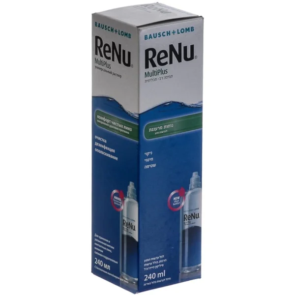 ReNu MultiPlus раствор для контактных линз, 240 мл