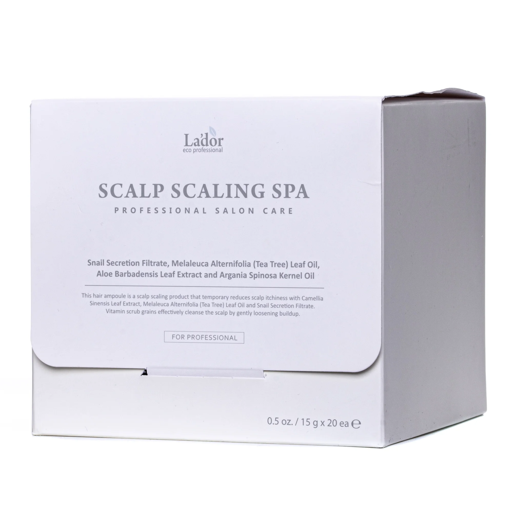Сироватка-пілінг для шкіри голови La’dor (Лядор) Scalp Scaling у тубі по 15 г, 20 шт.