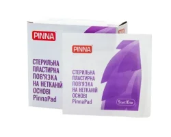 Пластирна пов'язка ПіннаПад (PinnaPad) стерильна на нетканій основі 9 х 10 см, 25 шт.