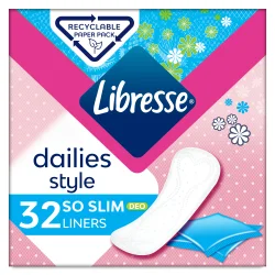 Прокладки щоденні Libresse (Лібресс) DailyFresh Normal Deo, 32 шт.