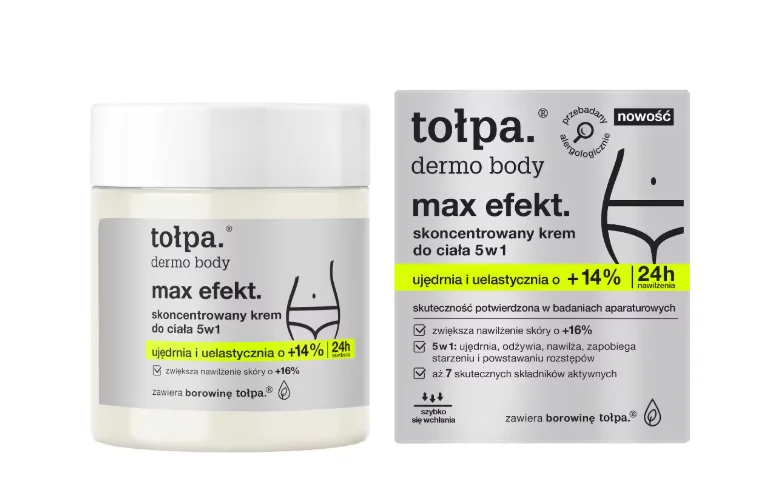 Крем Tolpa (Толпа) Dermo Body Max Efekt для тіла 5в1, 250 мл