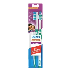 Зубна щітка Oral-B (Орал-Б) 3 Ефект Класична 1+1, 1 шт.