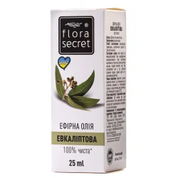 Олія ефірна Флора Сікрет (Flora Secret) евкаліптова, 25 мл
