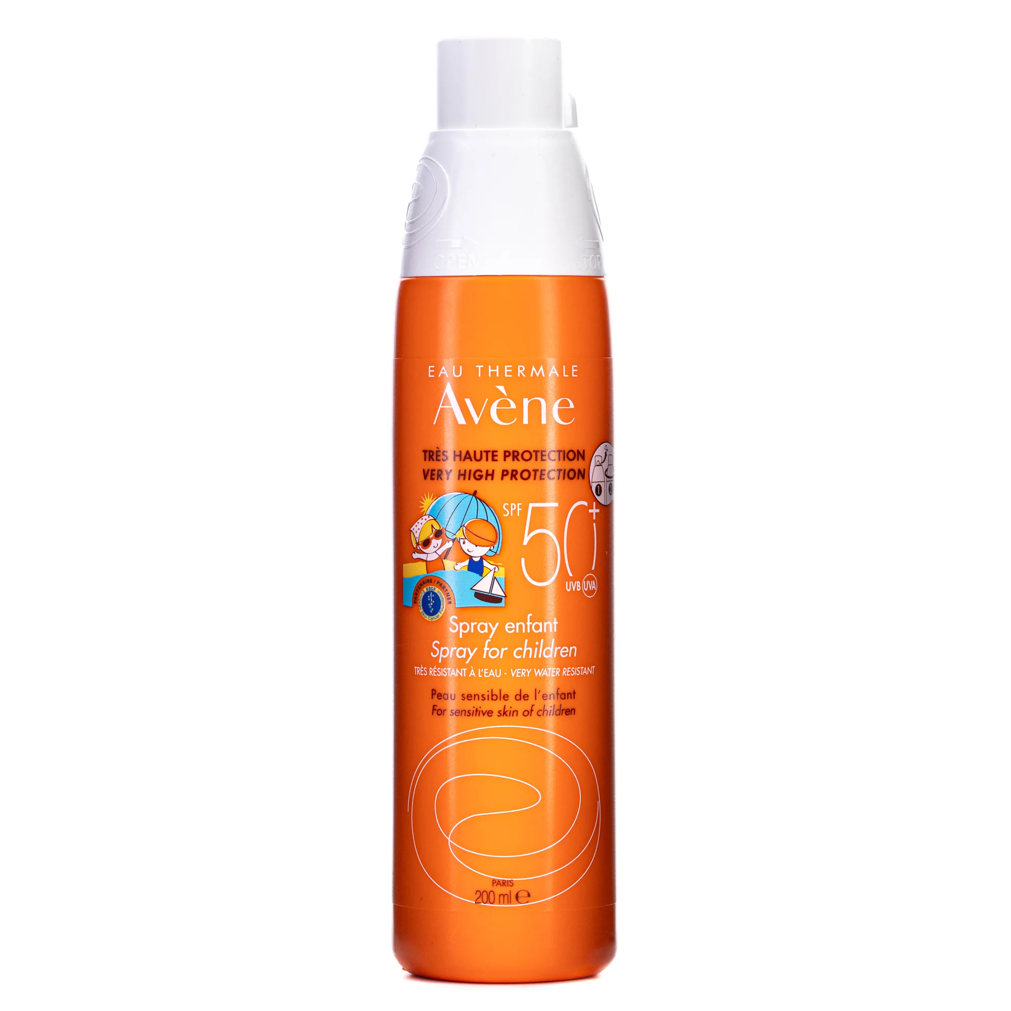 Сонцезахисний cпрей для дітей Avene (Авен) SPF50+, 200 мл