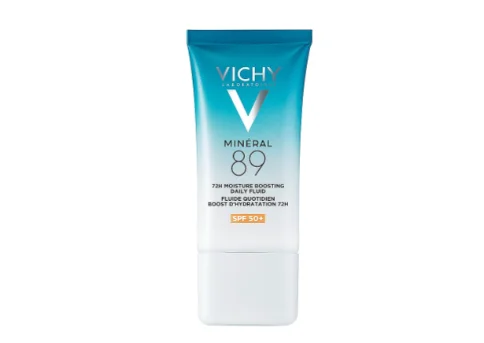 Сонцезахисний флюїд для обличчя Vichy (Віши) Mineral 89 зволожувальний SPF50+, 50 мл