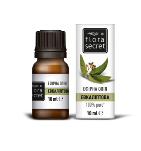 Эфирное масло Флора Сикрет (Flora Secret) эвкалиптовое, 10 мл