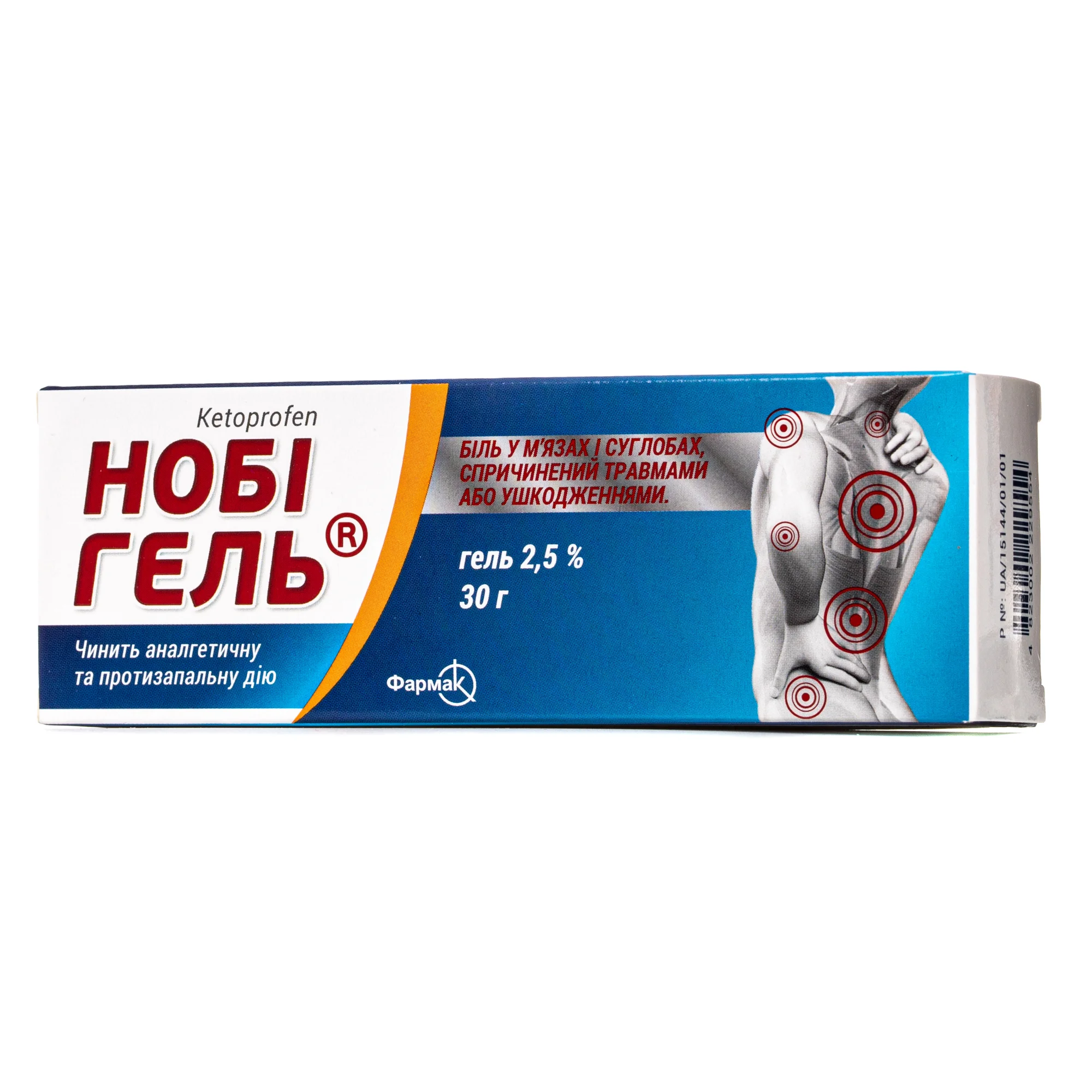 Нобі Гель, 2,5%, 30 г