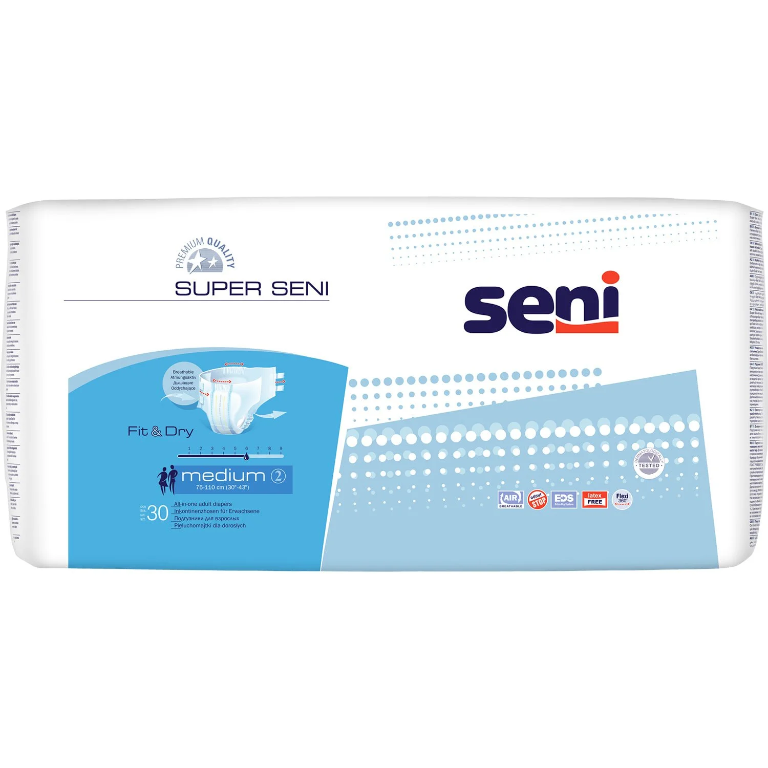 Підгузки для дорослих SENI (Сені) Super Medium, 30 шт.