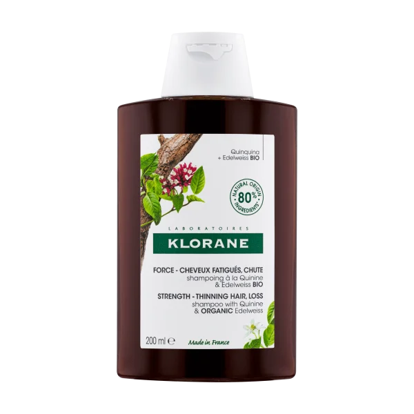 Шампунь для волос KLORANE (Клоран) укрепляющий с хинином, 200 мл