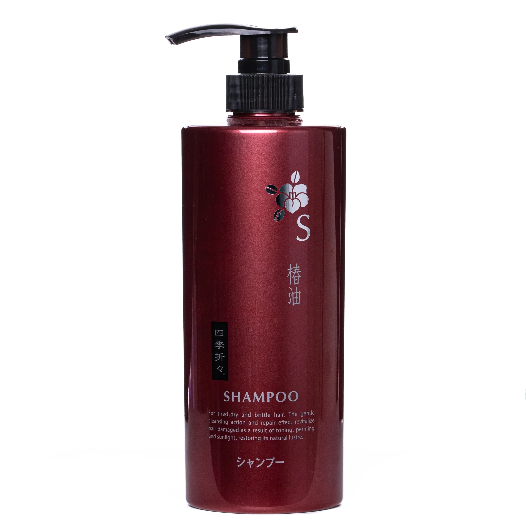 Шампунь Kumano (Кумано) Tsubaki Red Camellia Oil регенеруючий, 600 мл
