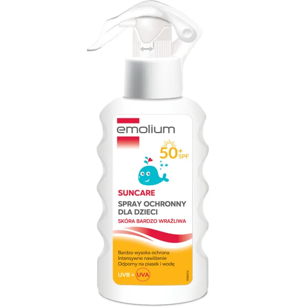 Сонцезахисий спрей для тіла Emolium (Емоліум) для дітей SPF50+, 175 мл