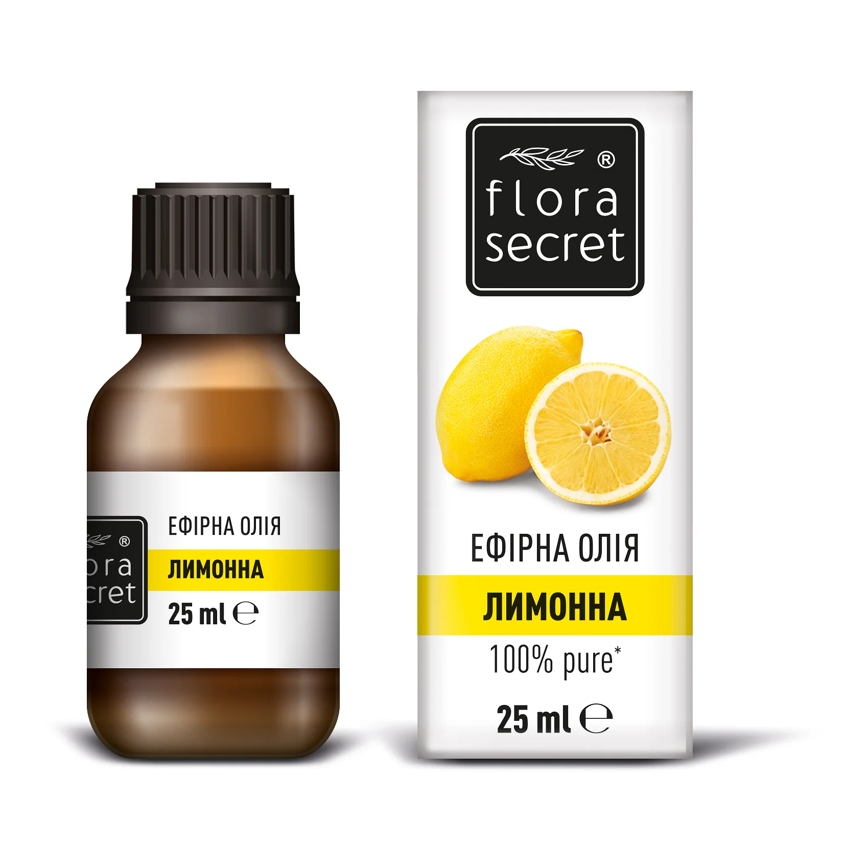 Олія ефірна Флора Сікрет (Flora Secret) лимонна, 25 мл