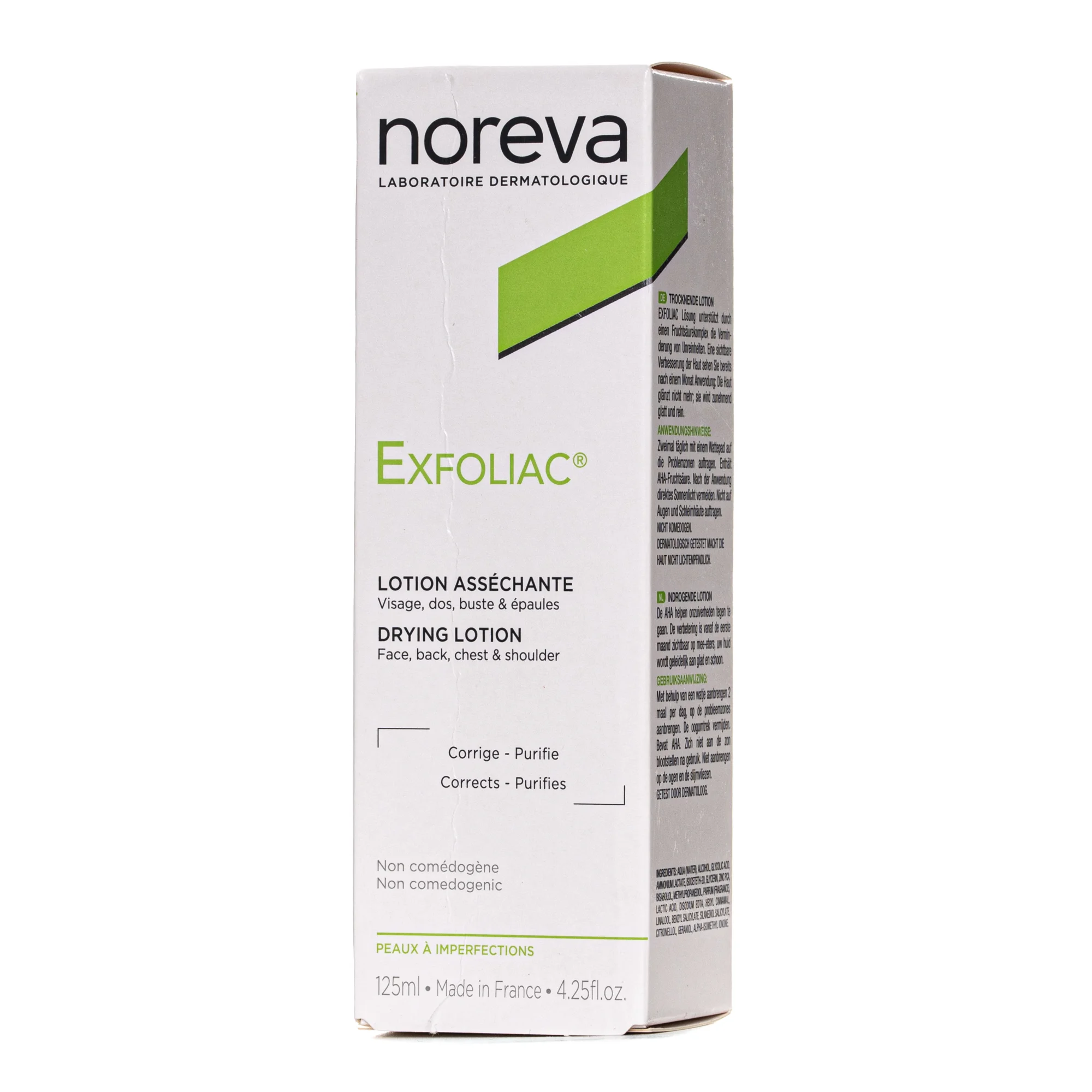 Лосьйон для обличчя та тіла Noreva (Норева) Exfoliac, 125 мл