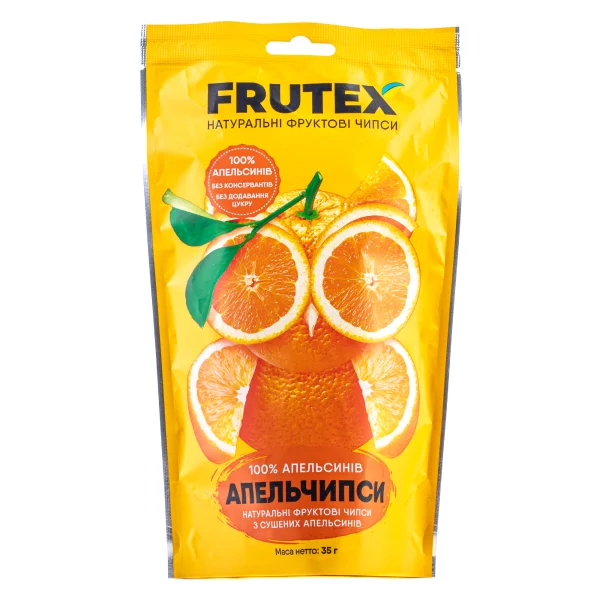Чипси фруктові Фрутекс (Frutex) Апельчипси, 35 г