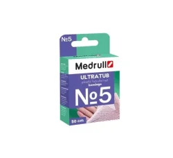 Бинт сiтчатий Medrull (Медрул) Ultratub 3 м х 50 см, 5 шт.