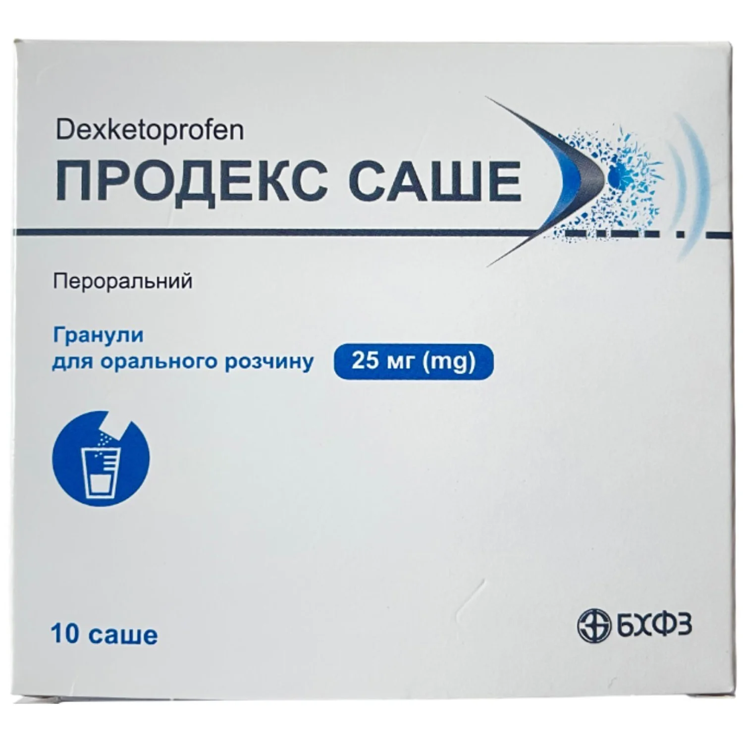 Продекс гранули у саше по 25 мг, 10 шт.