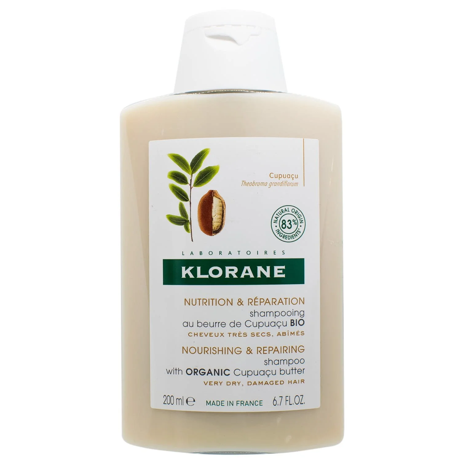 Шампунь для волосся Klorane (Клоран) Купуасу Біо, 200 мл