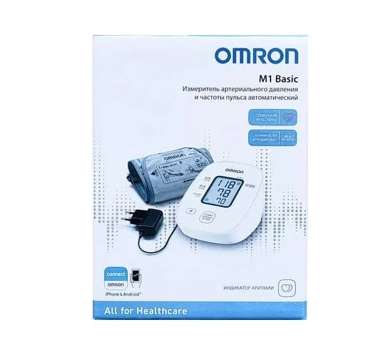Тонометр Омрон M1 Базік (Omron M1 Basic) автоматичний, 1 шт.