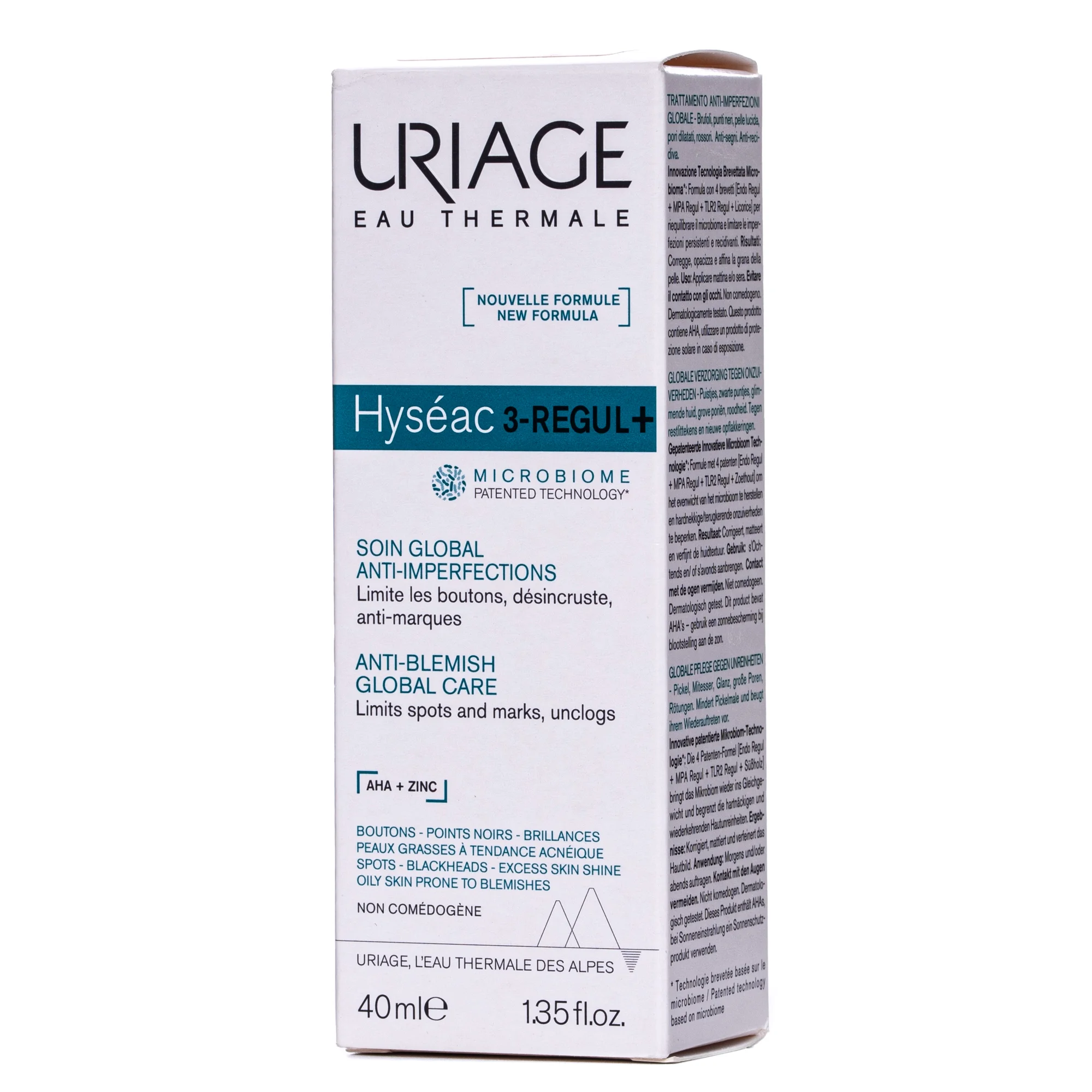 Крем для обличчя Uriage (Урьяж) Hyseac 3-Regul універсальний догляд, 40 мл