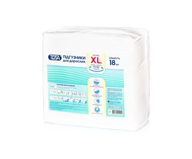 Підгузники для дорослих Teta (Тета) розмір XL, 18 шт.