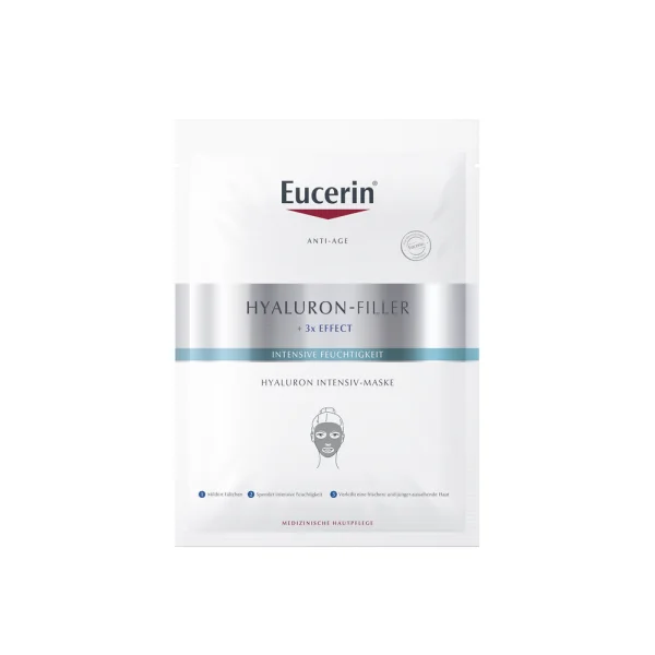 Маска для лица Эуцерин (Eucerin) Гиалурон-филлер интенсивная с гиалуроновой кислотой, 1 шт.