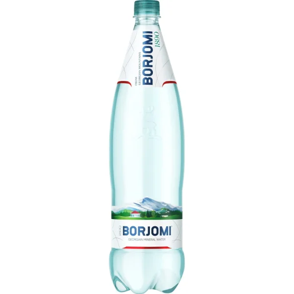 Вода Боржомі (Borjomi) газована, 1,25 л