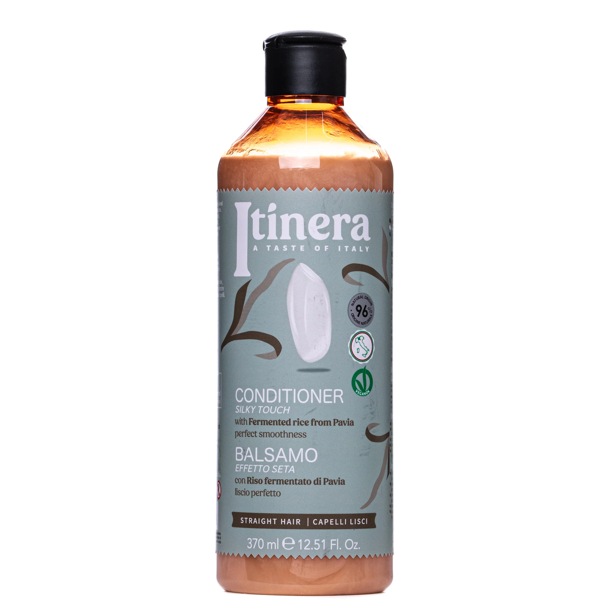 Кондиціонер для волосся Itinera (Ітінера) Шовковий дотик з ферментованим рисом, 370 мл