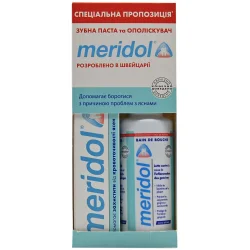 Набір Мерідол зубна паста 75 мл + ополіскувач 100 мл